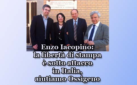 Enzo Iacopino: la libert di stampa  sotto attacco in Italia, aiutiamo Ossigeno